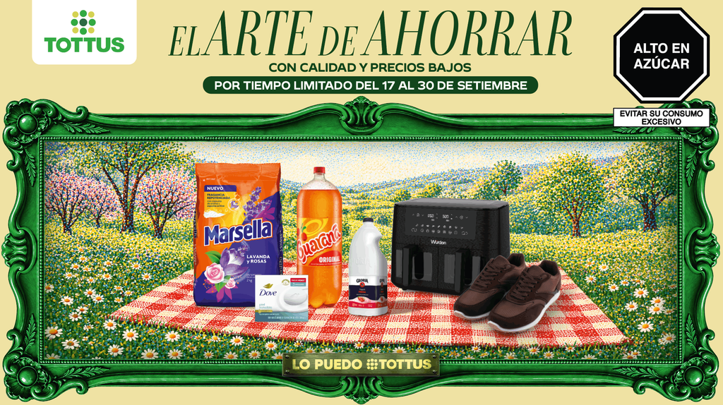 Tottus convierte el ahorro en arte con una colección de productos a precios bajos 2 visual 2 1