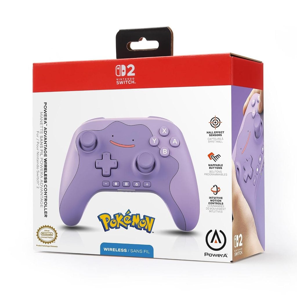 Ditto se transforma en un mando para Nintendo Switch 2: así luce el control inspirado en Pokémon 2 Ditto se transforma en un mando para Nintendo Switch 2: así luce el control inspirado en Pokémon.