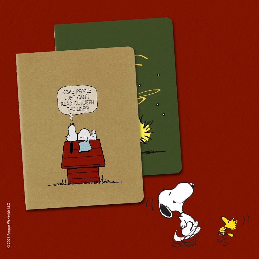 Peanuts x Moleskine: estas son las nuevas libretas inspiradas en el mundo de Charlie Brown 5 Peanuts x Moleskine: estas son las nuevas libretas inspiradas en el mundo de Charlie Brown.