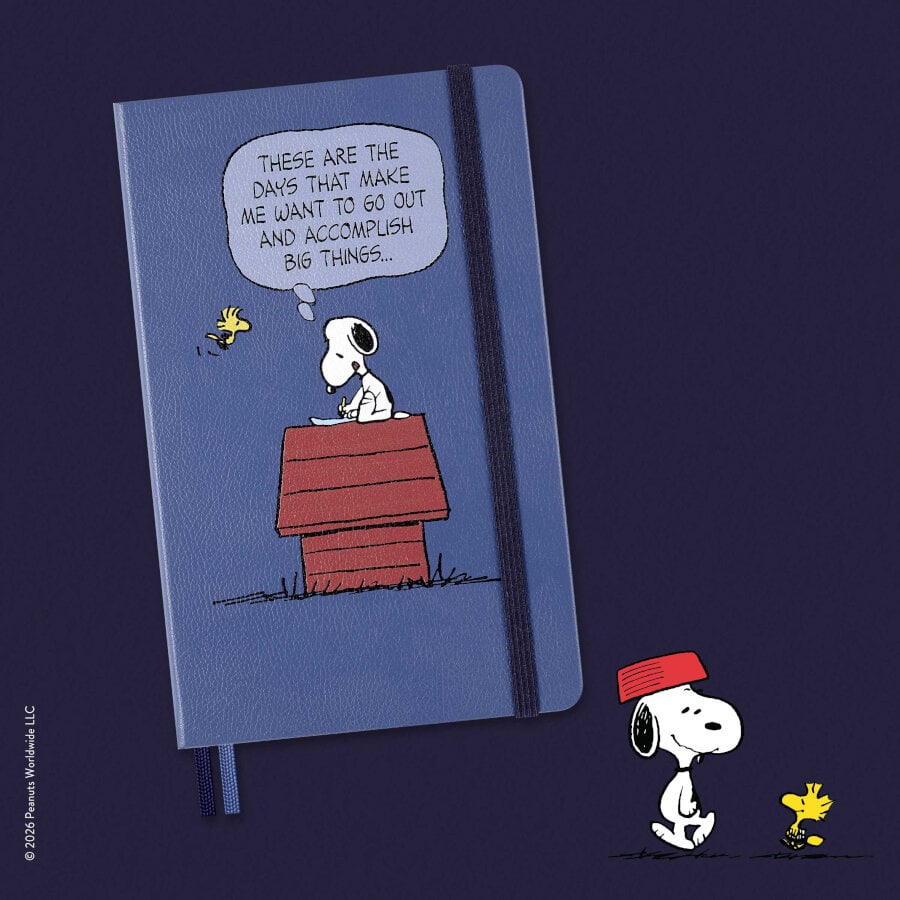 Peanuts x Moleskine: estas son las nuevas libretas inspiradas en el mundo de Charlie Brown 3 Peanuts x Moleskine: estas son las nuevas libretas inspiradas en el mundo de Charlie Brown.
