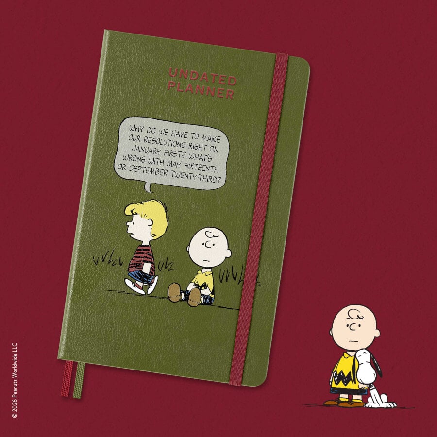 Peanuts x Moleskine: estas son las nuevas libretas inspiradas en el mundo de Charlie Brown 2 8056711515458 mouse over