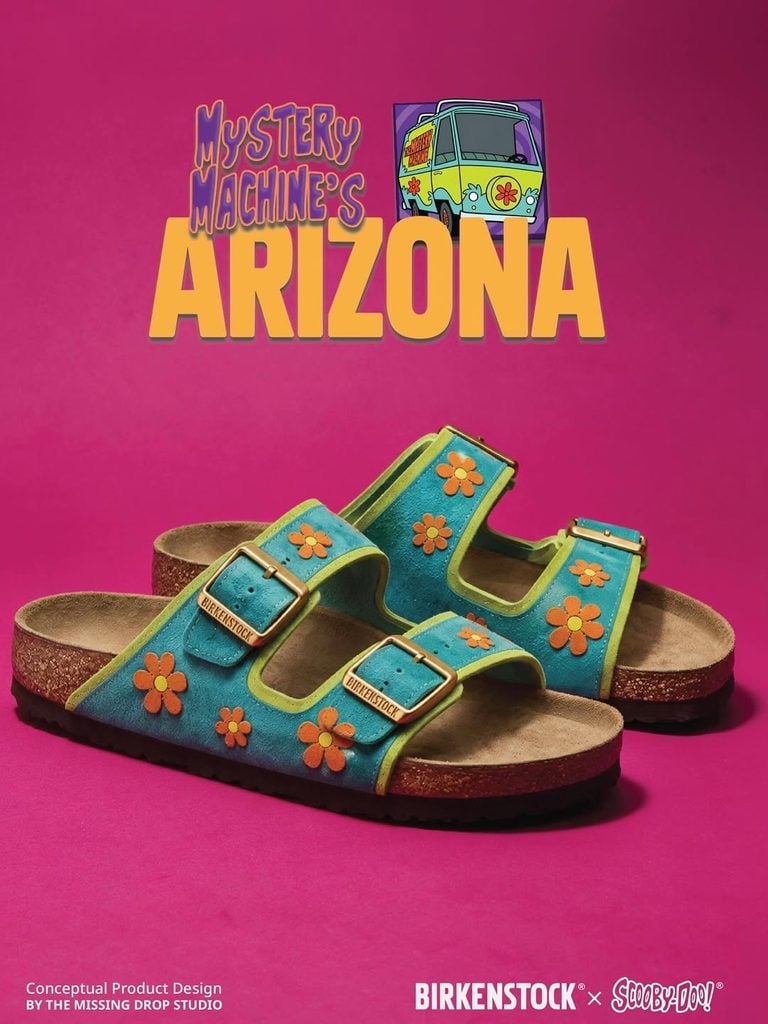 Scooby-Doo inspira una colección conceptual de Birkenstock que se viraliza en TikTok 6 Scooby-Doo inspira una colección conceptual de Birkenstock que se viraliza en TikTok.
