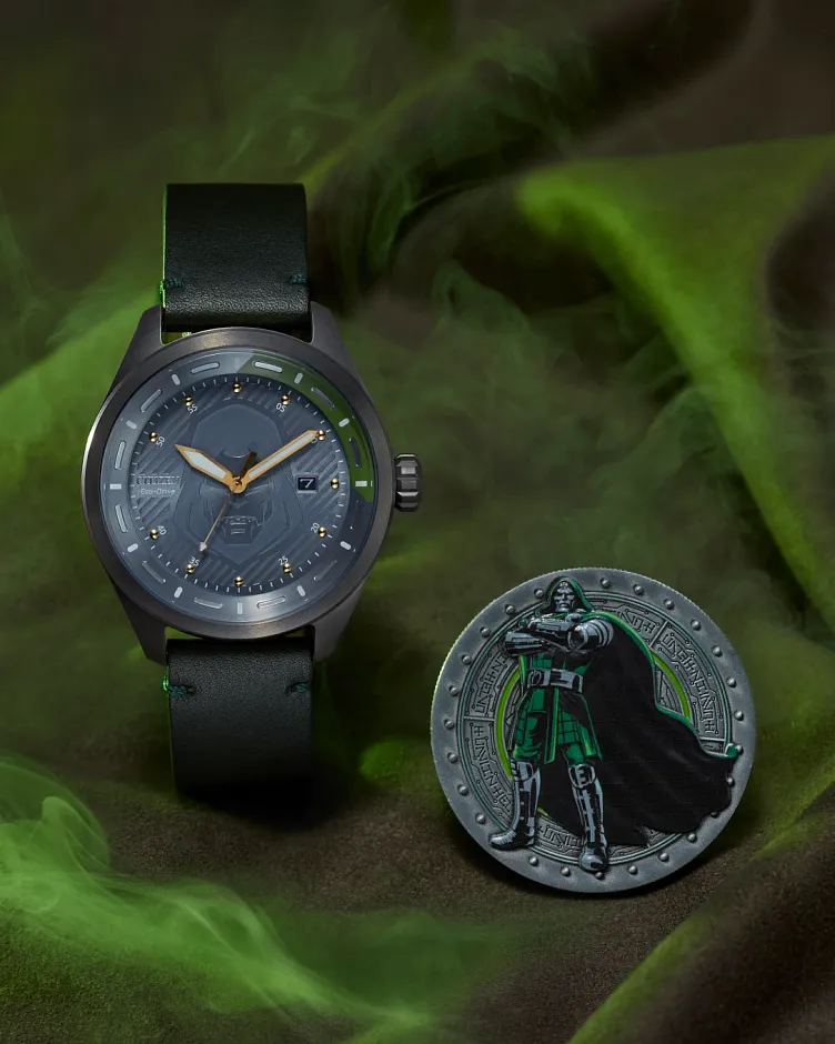 Citizen x Marvel: así lucen los relojes de Hulk, Black Panther, Capitán América y Doctor Doom 11 Avengers Dr. Doom image number 0