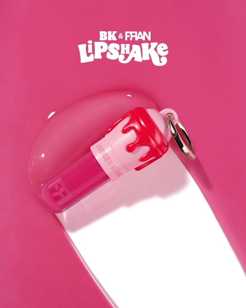 Burger King lanza una colección de brillos labiales inspirados en sus milkshakes 4 Burger King Brasil lanza glosses 1