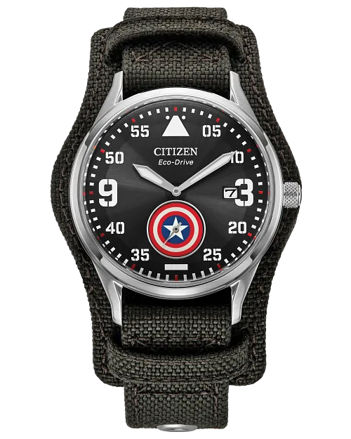 Citizen x Marvel: así lucen los relojes de Hulk, Black Panther, Capitán América y Doctor Doom 8 Captain America Forever image number 0
