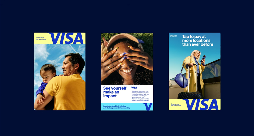 Visa presenta nueva identidad visual adaptada a la inteligencia artificial 2 Visa presenta nueva identidad visual adaptada a la inteligencia artificial.