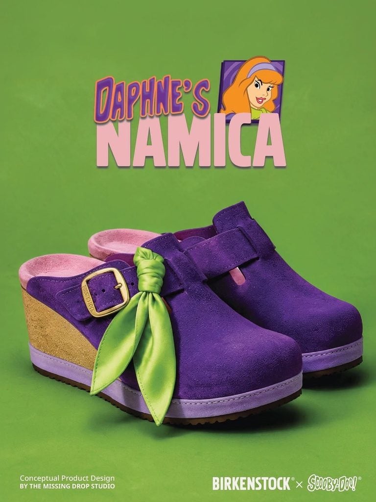 Scooby-Doo inspira una colección conceptual de Birkenstock que se viraliza en TikTok 4 DAPHNE 768x1024 1