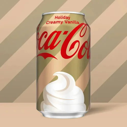 Coca-Cola cambia de sabor por Navidad: así es su nueva edición de vainilla cremosa 2 Coca-cola Holiday Creamy Vanilla Soda 12 Latas 355 Ml | MercadoLibre