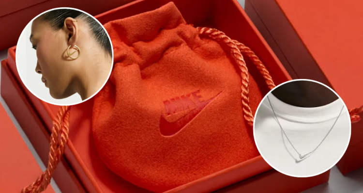 Nike convierte su logo en joyería ¿Cuánto cuestan las piezas? 1 Nike convierte su logo en joyería ¿Cuánto cuestan las piezas?