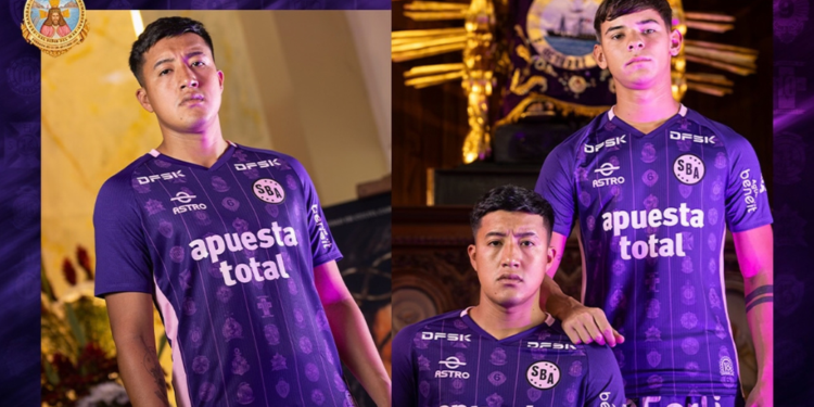 Sport Boys presenta su camiseta del Señor del Mar con un homenaje a las 18 cuadrillas