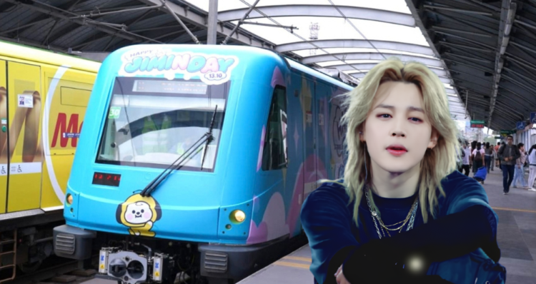 Jimin de BTS llega a la Línea 1: fans decoran un tren por su cumpleaños 1 Jimin de BTS llega a la Línea 1: fans decoran un tren por su cumpleaños. Foto: Composición MN | Agencia Andina.