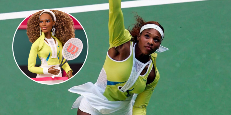 Barbie convierte una histórica victoria de Serena Williams en una muñeca de colección