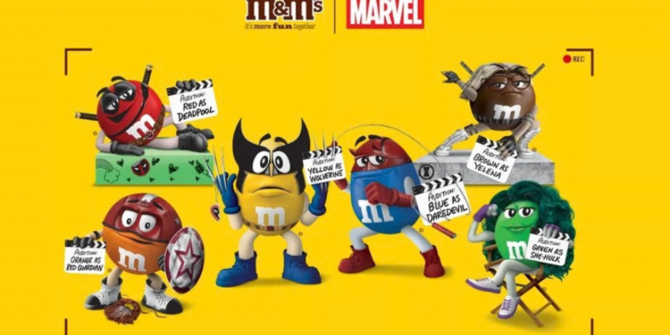 M&M’S x Marvel lanza empaques de superhéroes y villanos por el estreno de "Avengers: Doomsday"