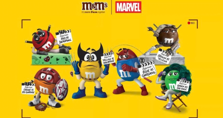 M&M’S x Marvel lanza empaques de superhéroes y villanos por el estreno de "Avengers: Doomsday" 1 M&M’S x Marvel lanza empaques de superhéroes y villanos por el estreno de "Avengers: Doomsday"