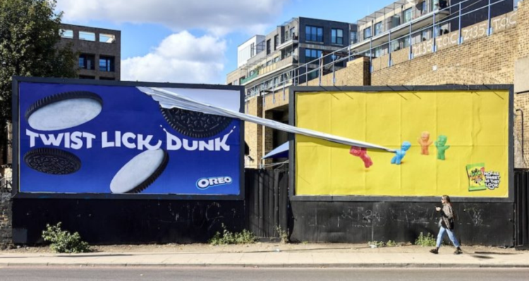 Sour Patch Kids lleva su rivalidad con Oreo a las calles con una campaña de publicidad exterior 1 Sour Patch Kids lleva su rivalidad con Oreo a las calles con una campaña de publicidad exterior