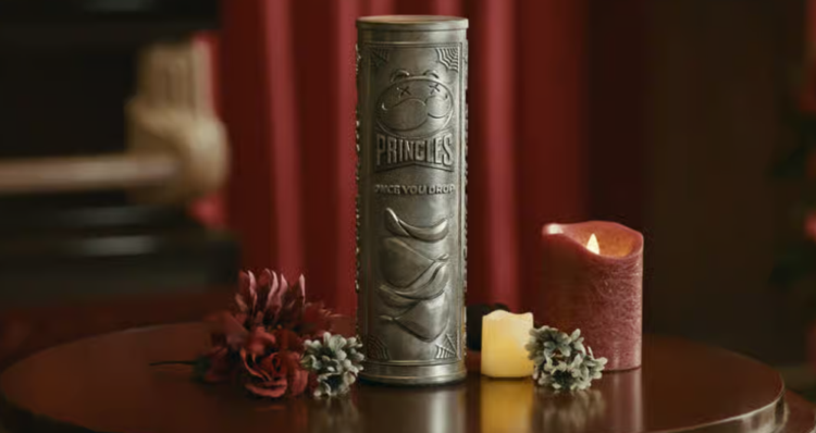 Pringles convierte su icónica lata en una urna funeraria para una campaña de Halloween 1 Pringles convierte su icónica lata en una urna funeraria para una campaña de Halloween