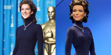 Céline Dion tiene su propia Barbie: Mattel recrea su icónico look de los Óscar de 1998 2 Céline Dion tiene su propia Barbie: Mattel recrea su icónico look de los Óscar de 1998