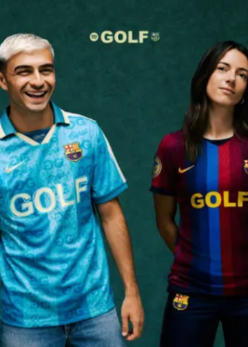 Tyler, The Creator lleva GOLF WANG a la camiseta del FC Barcelona