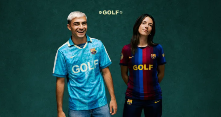 Tyler, The Creator lleva GOLF WANG a la camiseta del FC Barcelona 1 Tyler, The Creator lleva GOLF WANG a la camiseta del FC Barcelona