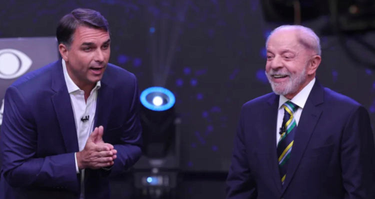 Meta asegura que trata por igual a Lula y Flávio Bolsonaro en sus plataformas. Foto: Sebastiao Moreira | EFE.