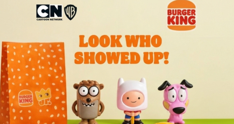 Cartoon Network llega a Burger King con seis figuras coleccionables
