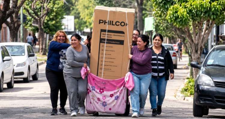 Philco responde a familia que trasladó una refrigeradora a pie por el Día de la Madre 1 Philco responde a familia que trasladó una refrigeradora a pie por el Día de la Madre
