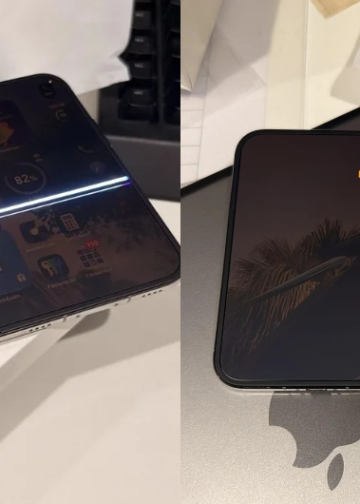 MercadoNegro 29 iPhone Duo: usuarios reportan grietas en la pantalla del nuevo plegable de Apple. Foto: u/scary_duck23 vía Reddit.