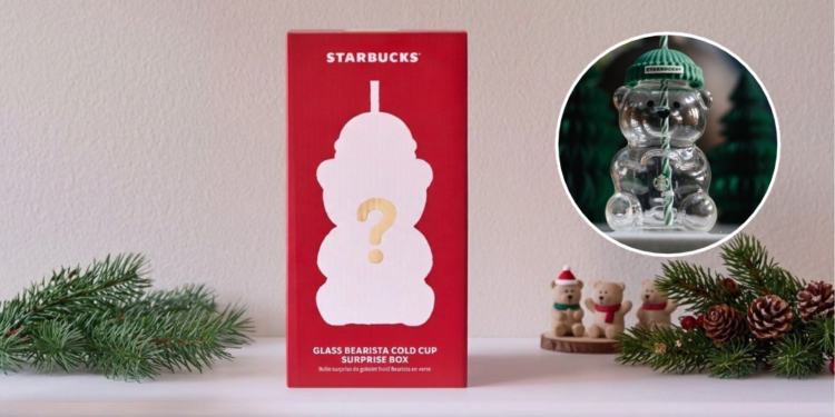Starbucks presenta una nueva colección de vasos Bearista en formato blind box