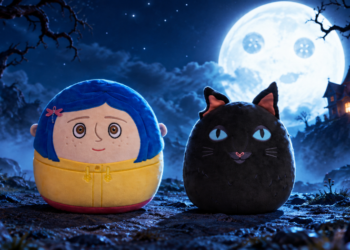 Coraline y el Gato Negro llegan a Squishmallows con una nueva colección de peluches