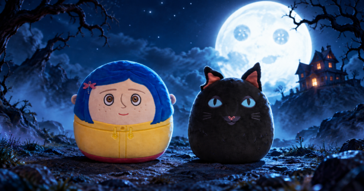 Coraline y el Gato Negro llegan a Squishmallows con una nueva colección de peluches 1 Coraline y el Gato Negro llegan a Squishmallows con una nueva colección de peluches