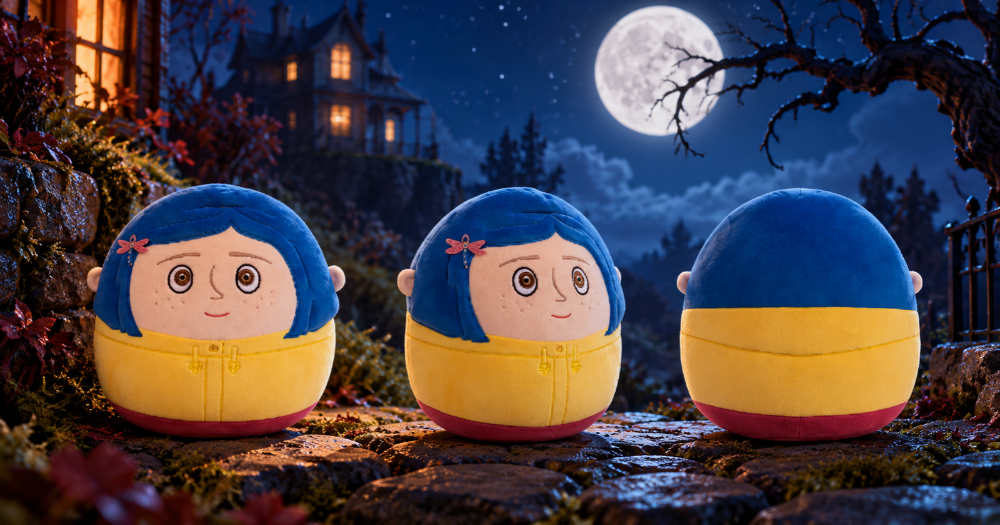 Coraline y el Gato Negro llegan a Squishmallows con una nueva colección de peluches 2 ¿Cómo son los nuevos peluches de Coraline?