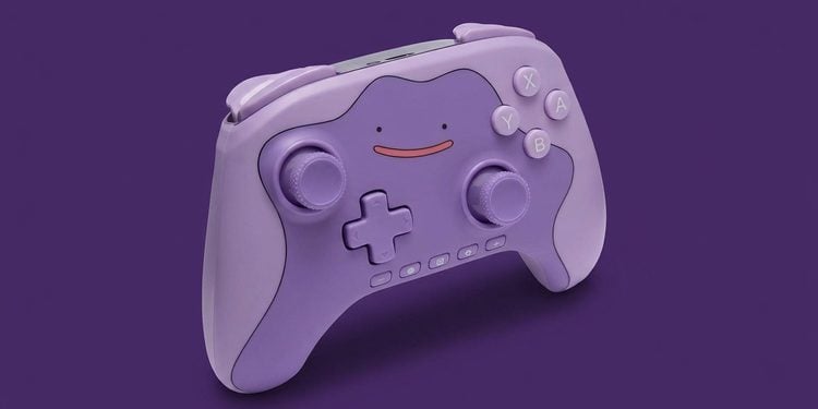 Ditto se transforma en un mando para Nintendo Switch 2 asi luce el control inspirado en Pokemon