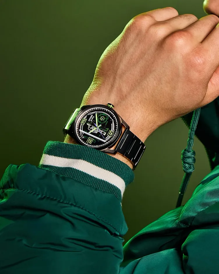 Citizen x Marvel: así lucen los relojes de Hulk, Black Panther, Capitán América y Doctor Doom 4 Hulk, Green Goliath image number 5