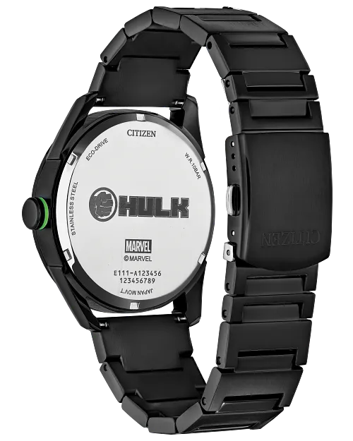Citizen x Marvel: así lucen los relojes de Hulk, Black Panther, Capitán América y Doctor Doom 3 Hulk, Green Goliath image number 2