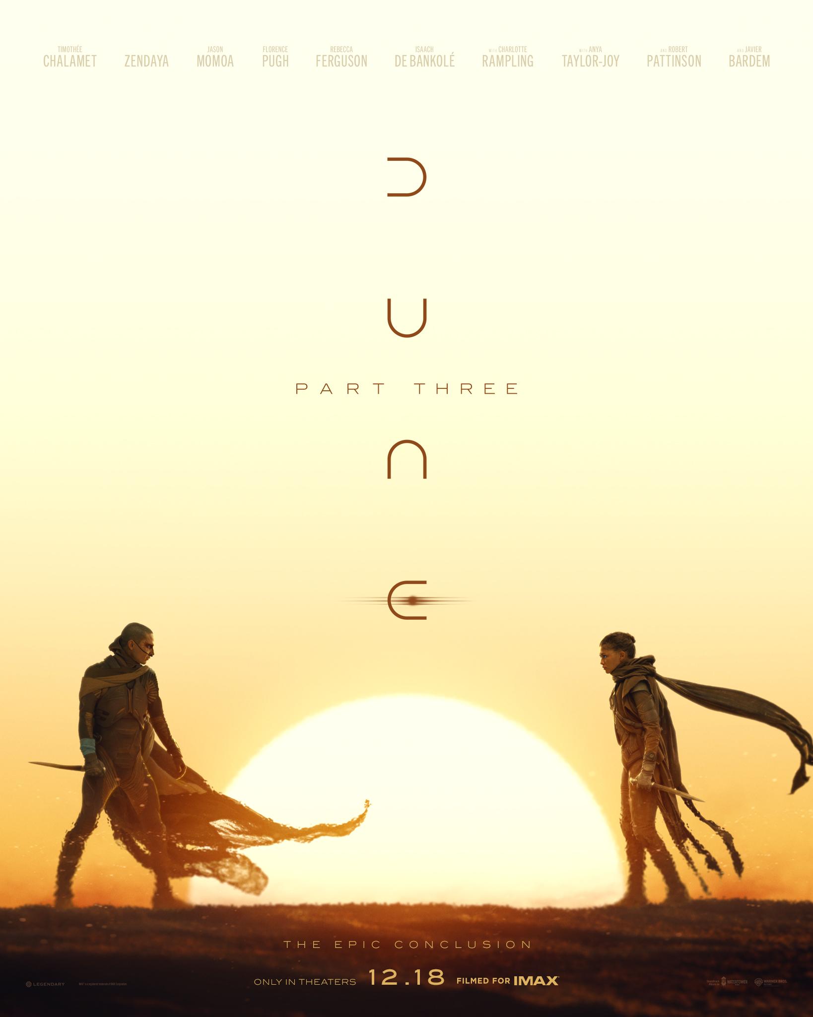 Dune: Part Three (2026) - Full cast & crew - IMDb