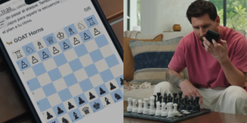 Messi aprende ajedrez con ChatGPT en nueva campaña