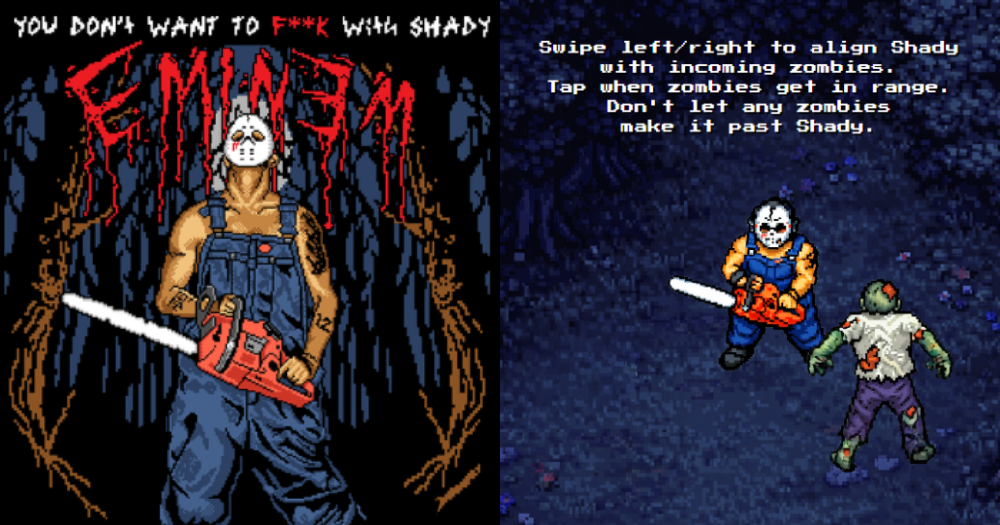 Eminem lanza “Marshall’s Massacre”, un videojuego arcade inspirado en películas de terror 2 Nota 52