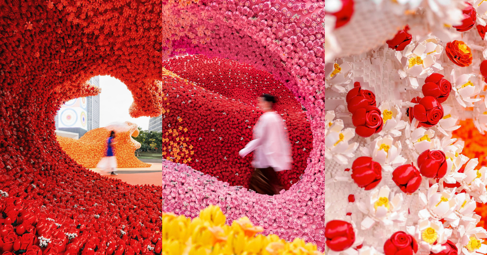 LEGO construye gigantesca ola botánica con más de 380.000 piezas 2 Nota 68