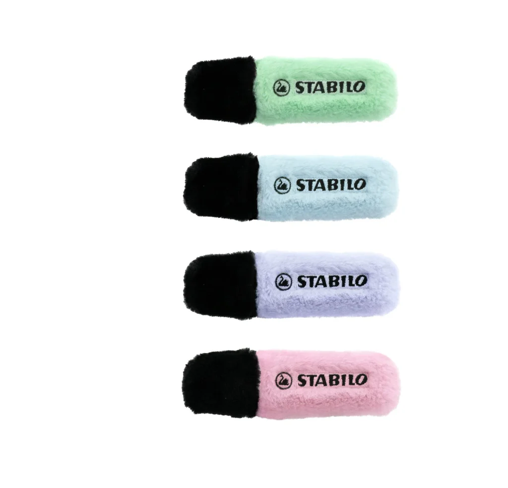 Stabilo lanza colección de marcadores con cubierta de peluche 7 ON7041105 allpens closed cs