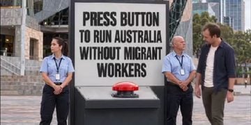 ¿Cómo se vería Australia sin trabajadores migrantes? Esta campaña muestra ese escenario 2 PORTADA MN 2026 10 16T172645.444