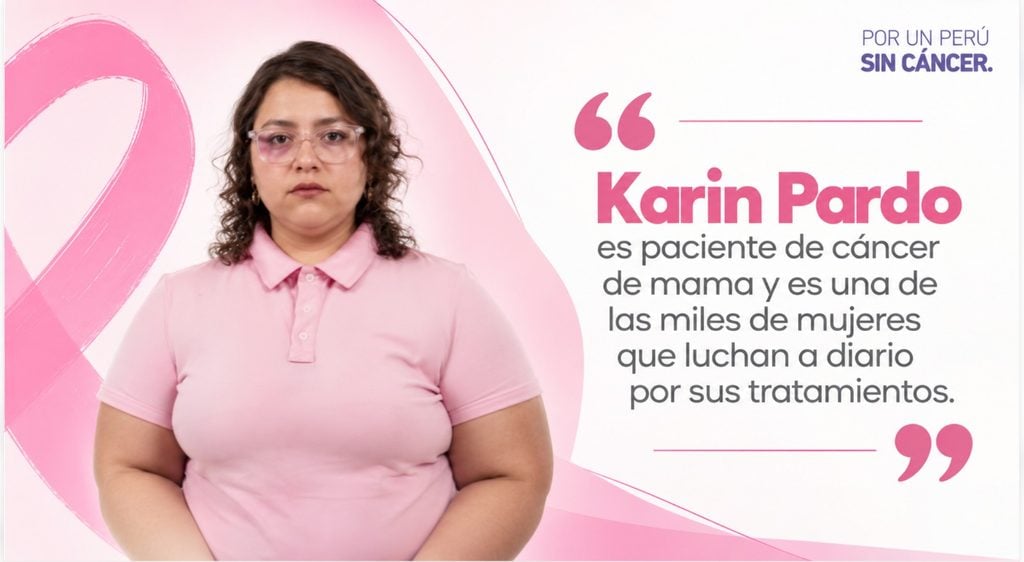 "La Otra Lucha": campaña visibiliza las barreras de acceso al tratamiento del cáncer de mama 3 PUPSC Karin Pardo