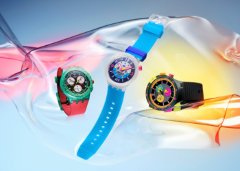Swatch revive sus diseños de los años 80 y 90 con seis relojes de la colección NEON