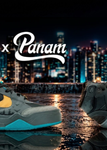 MercadoNegro 22 Panam lanza una colección de zapatillas inspirada en Batman