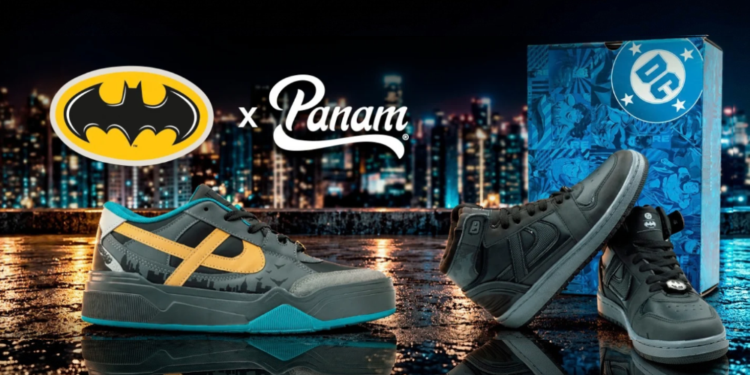 Panam lanza una colección de zapatillas inspirada en Batman