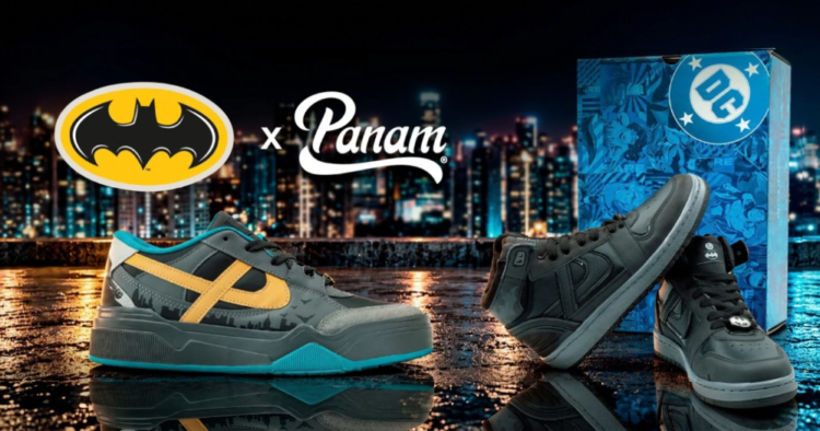 Panam lanza una colección de zapatillas inspirada en Batman 1 Panam lanza una colección de zapatillas inspirada en Batman