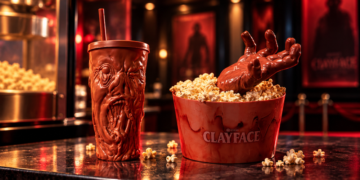 Clayface llega a los cines con palomeras con manos monstruosas y vasos con rostros deformados del villano de DC 2 Clayface llega a los cines con palomeras con manos monstruosas y vasos con rostros deformados del villano de DC