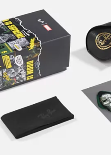 Ray-Ban y Marvel lanzan gafas inspiradas en Doctor Doom, Spider-Man y Deadpool