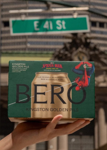 Spider-Man regresa a las latas de BERO, la cerveza sin alcohol de Tom Holland