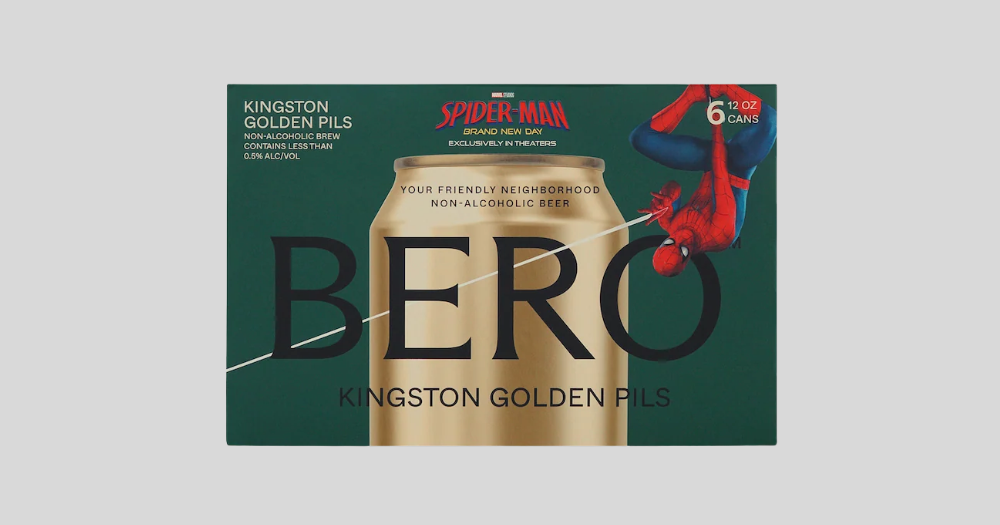 Spider-Man regresa a las latas de BERO, la cerveza sin alcohol de Tom Holland 4 Las latas de Spider-Man regresan tras agotarse en dos semanas
