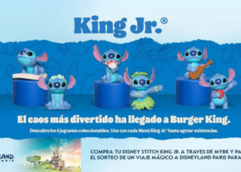 Stitch llega a Burger King con seis juguetes coleccionables desde 4,95 euros